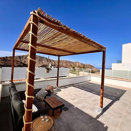 Dream Villa With Heated Pool, Rooftop & Ocean Views Mogán Екстериор снимка