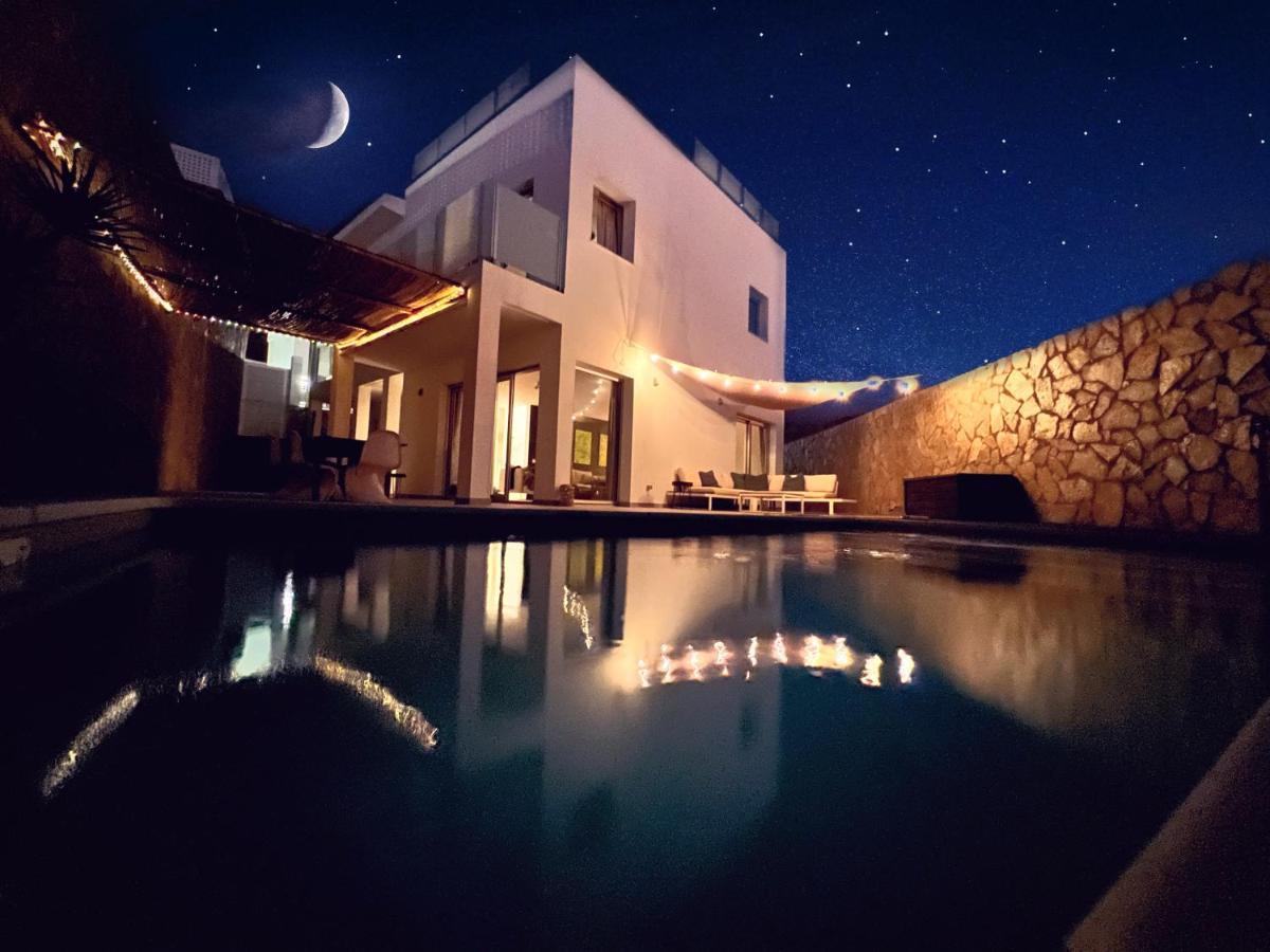 Dream Villa With Heated Pool, Rooftop & Ocean Views Mogán Екстериор снимка