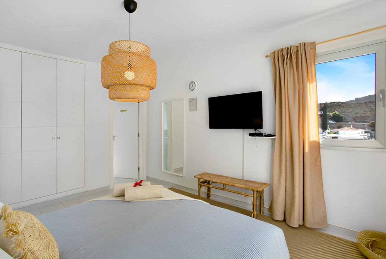 Dream Villa With Heated Pool, Rooftop & Ocean Views Mogán Екстериор снимка